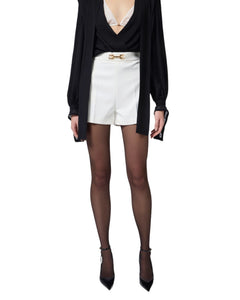 Elisabetta Franchi Short in crêpe