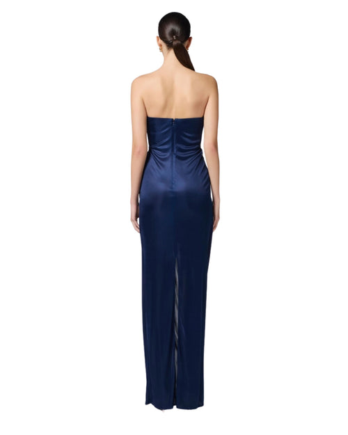 Elisabetta Franchi Abito Red Carpet in jersey lucido