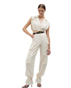 Simona Corsellini Pantalone cargo con maxi tasche