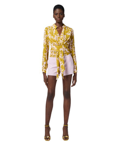 Elisabetta Franchi Short in crêpe