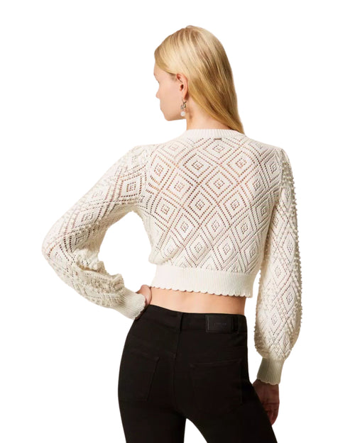 Twinset Cardigan con perle