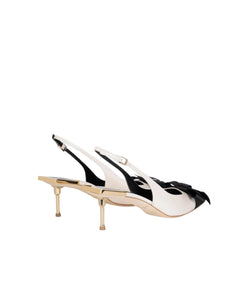 Elisabetta Franchi Scarpa Slingback con fiocco