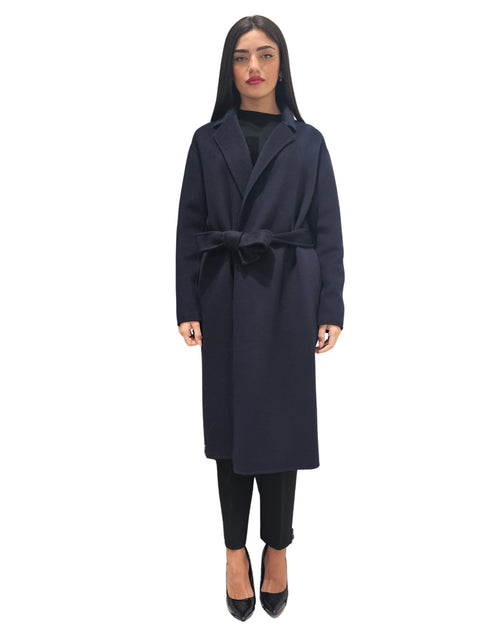 Emma & Gaia Cappotto modello vestaglia in lana e cashmere