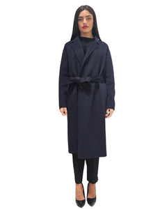 Emma & Gaia Cappotto modello vestaglia in lana e cashmere