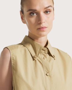 Seventy Camicia smanicata in cotone stretch