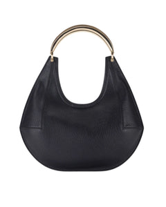 Elisabetta Franchi Borsa Hobo con manico gioiello