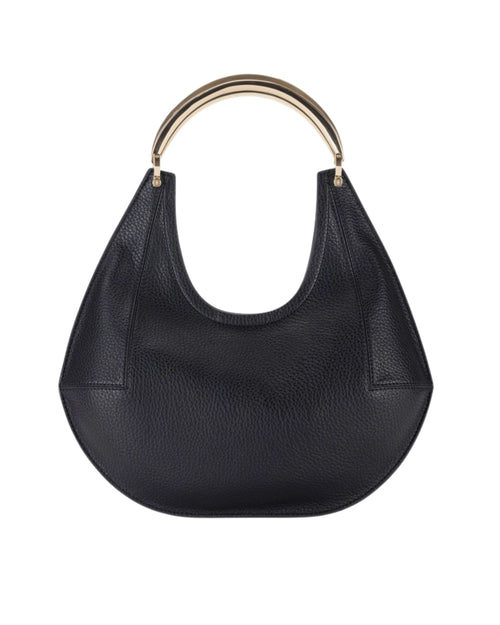 Elisabetta Franchi Borsa Hobo con manico gioiello