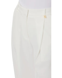 Elisabetta Franchi Pantalone elegante in crêpe leggero