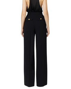 Pantalone Elisabetta Franchi elegante con pinces