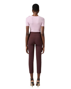 Elisabetta Franchi Maglia con fiore ricamato