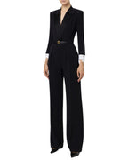 Elisabetta Franchi Tuta blazer in raso