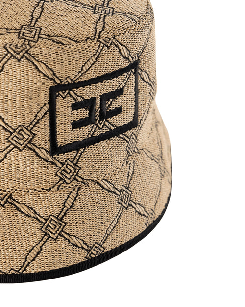 Elisabetta Franchi Capello Bucket con logo