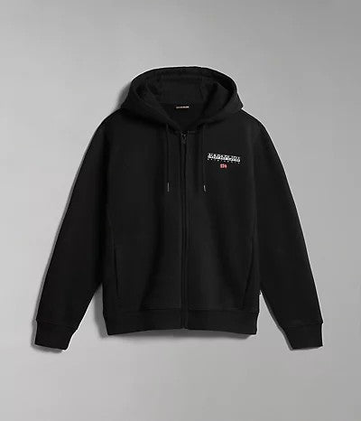 Napapijri Felpa con cappuccio e zip in cotone