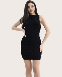 Miniabito Elisabetta Franchi tessuto goffrato