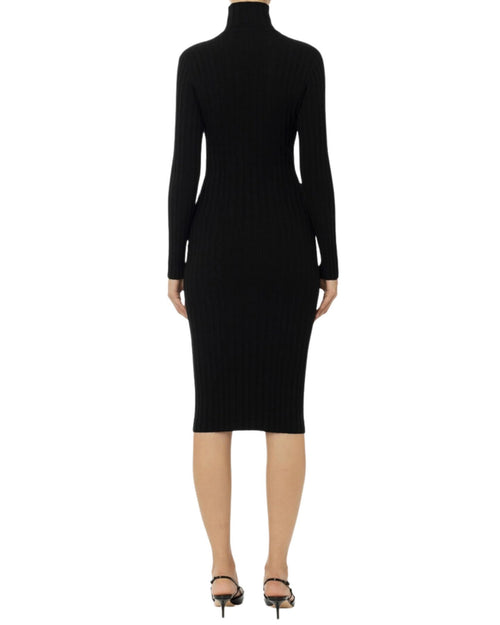 Elisabetta Franchi Abito dolcevita in misto seta