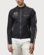 Blauer Giubbino Biker Jacob