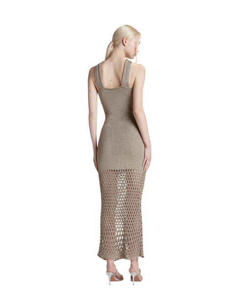 Simona Corsellini Abito in maglia lurex