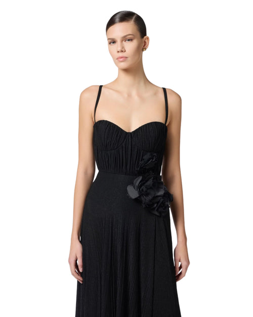 Elisabetta Franchi Abito red carpet in jersey lurex