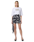 Elisabetta Franchi T-Shirt over in cotone