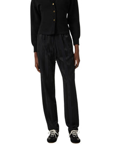 Elisabetta Franchi Pantalone logo in satin