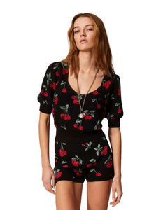 Twinset Maglia Cherry