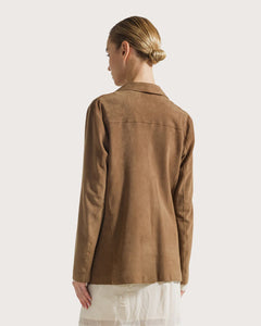 Seventy Giacca in pelle suede
