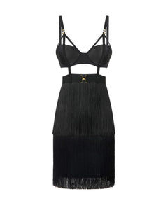 Elisabetta Franchi Mini abito con frange