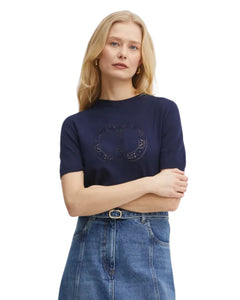 Twinset maglia traforata mezza manica