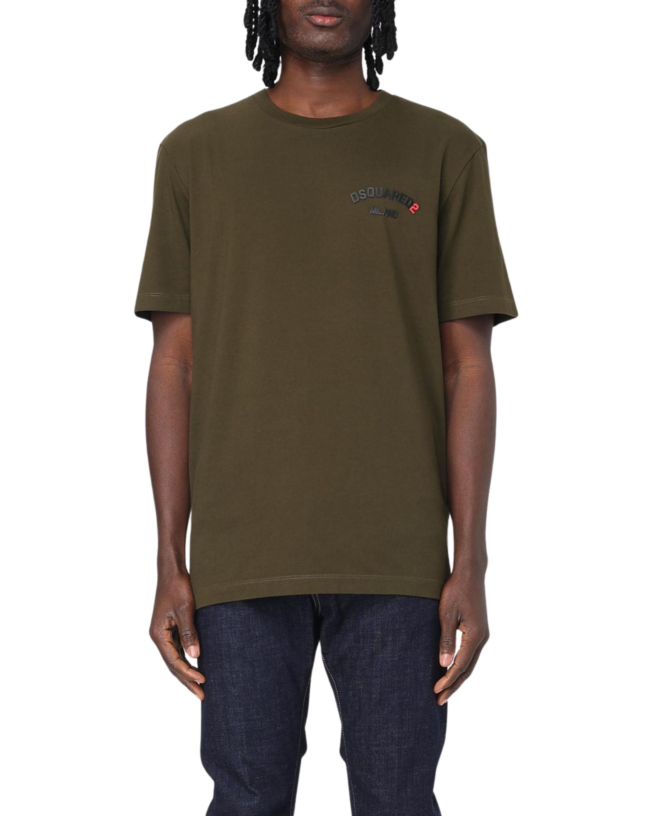 Dsquared2 Rubber Logo S74GD1400/D20020 T-shirt Verde