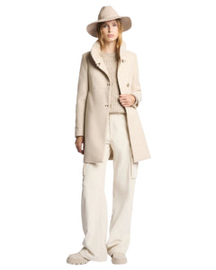 FAY Cappotto Virginia in misto lana con ganci