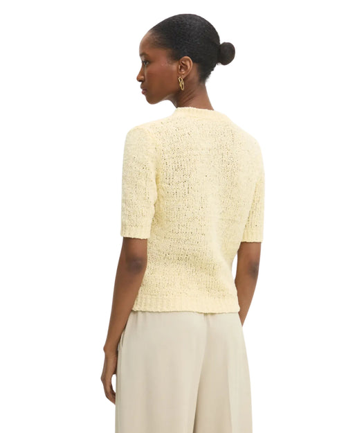 Twinset Maglia cropped con bottone