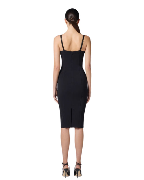 Elisabetta Franchi Abito Tubino Nero