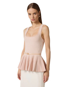 Elisabetta Franchi Top con baschina
