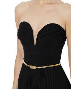 Elisabetta Franchi Abito elegante scollo cuore