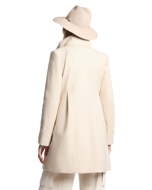 FAY Cappotto Virginia in misto lana con ganci