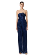 Elisabetta Franchi Abito Red Carpet in jersey lucido