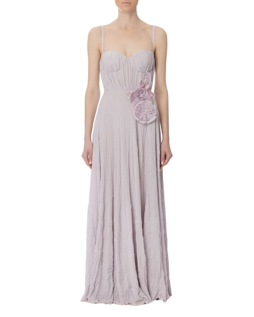 Elisabetta Franchi Abito red carpet in jersey lurex