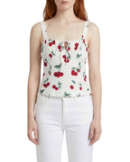 Twinset Top Cherry in cotone