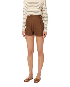 Elisabetta Franchi Short in misto lino