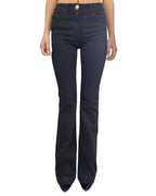 Simona Corsellini Jeans zampa con applicazioni