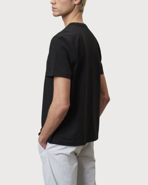 Blauer T-Shirt Girocollo
