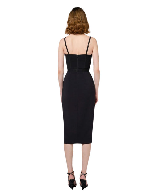 Elisabetta Franchi Abito tubino elegante con spacco