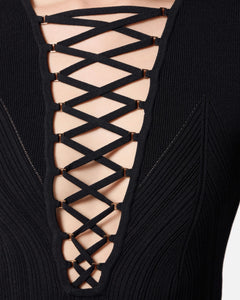 Elisabetta Franchi maglia effetto corsetto