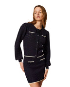 Twinset Cardigan in maglia jacquard