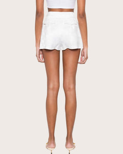 Elisabetta Franchi Short con logo in raso