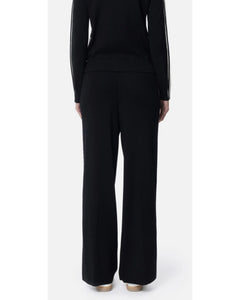Elisabetta Franchi Pantalone palazzo bande logo