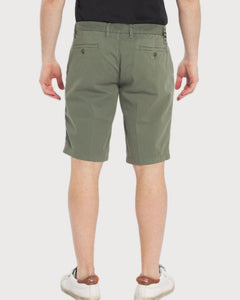 Blauer Bermuda in cotone