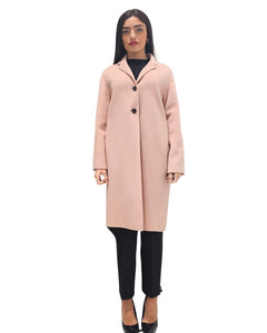 Emma & Gaia Cappotto monopetto in lana e cashmere