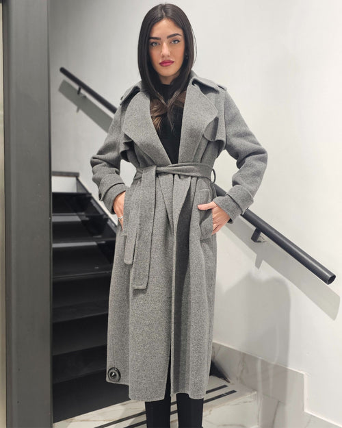 Emma & Gaia Cappotto in lana e casmere