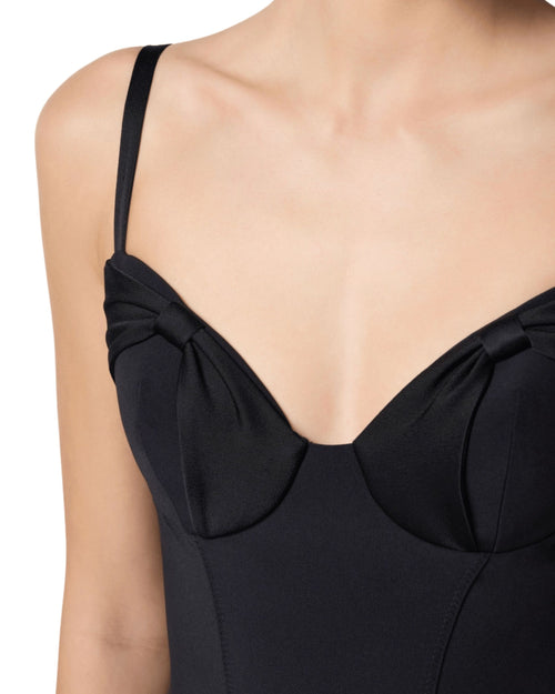 Elisabetta Franchi Abito Tubino Nero